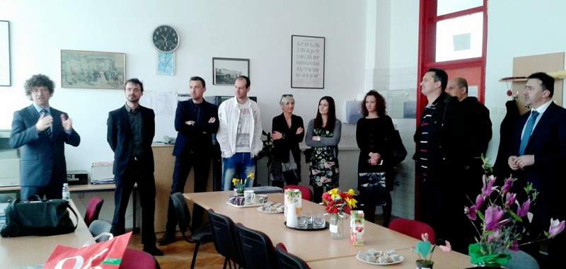 Ministar znanosti, obrazovanja i sporta Predrag ustar - posjet koli